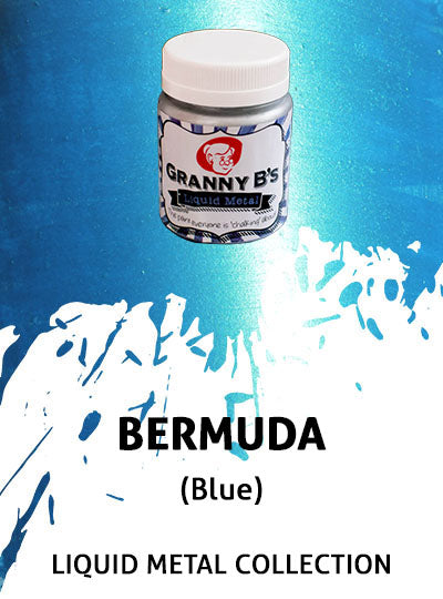 Liquid Metal Bermuda Blue - SALE