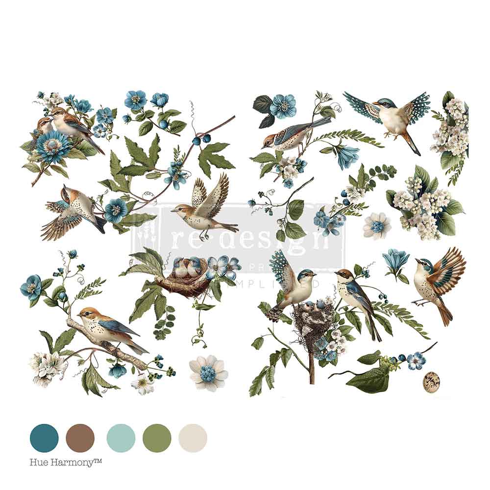 Aviary Elegance- Transfer (Prima Re-design)