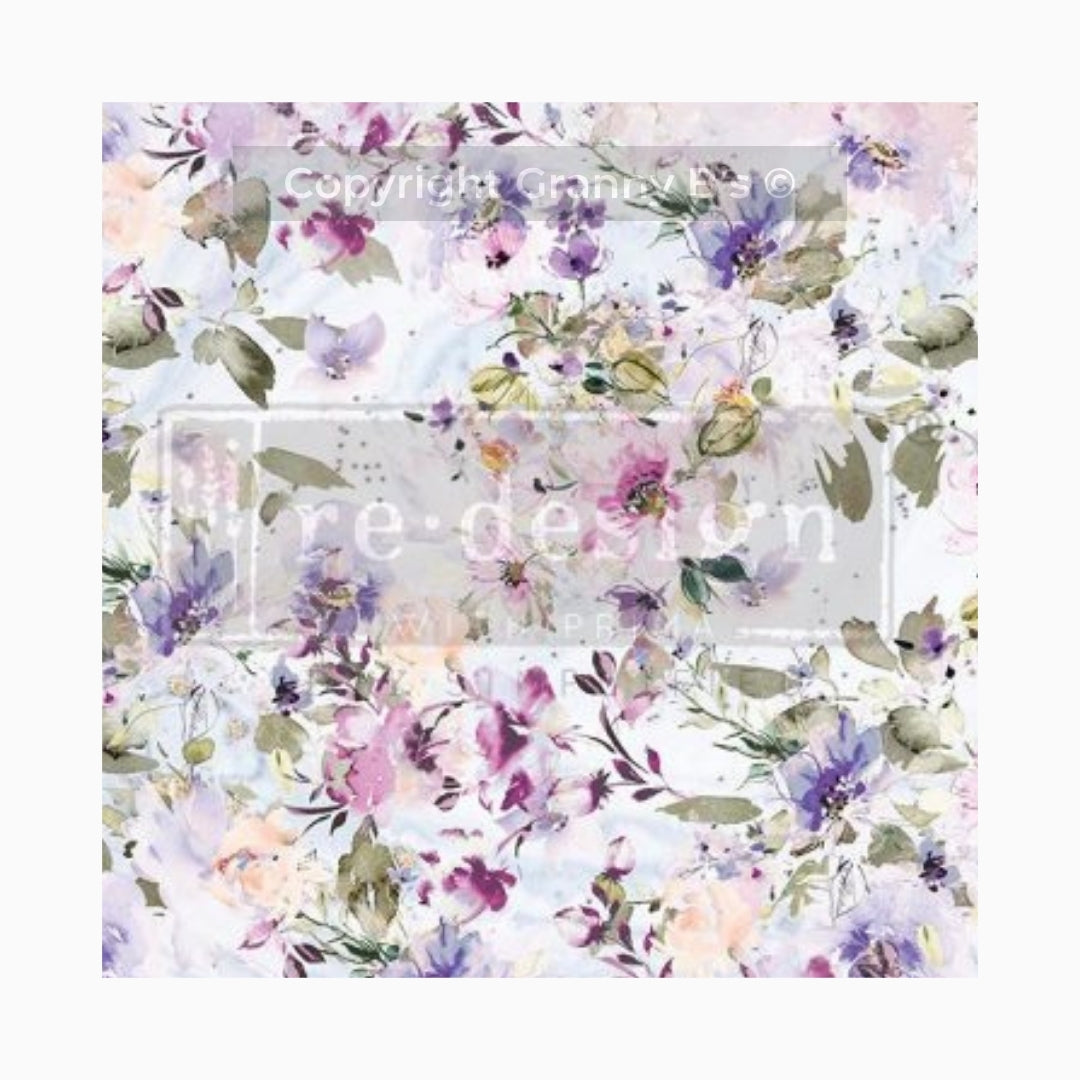 ‘Amethyst Dance’ - Decoupage Tissue Paper