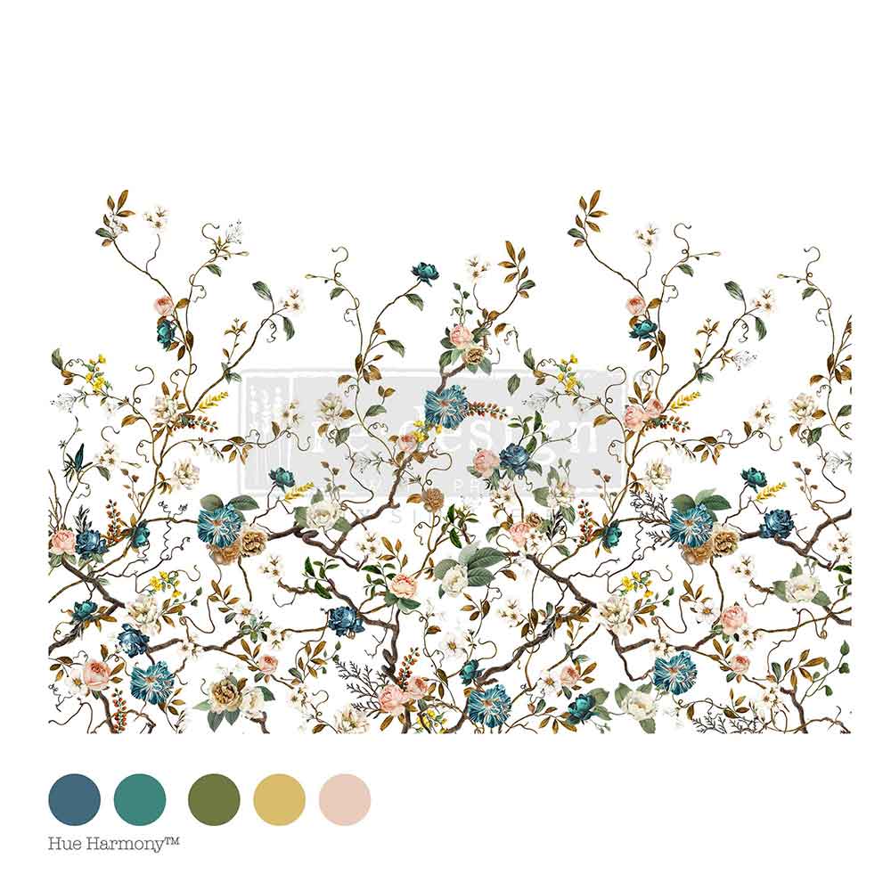 Blue Vine- Transfer (Prima Re-design)