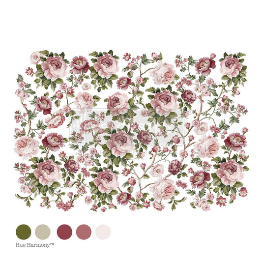 Blushing Blooms Symphony- Transfer (Prima Re-design)