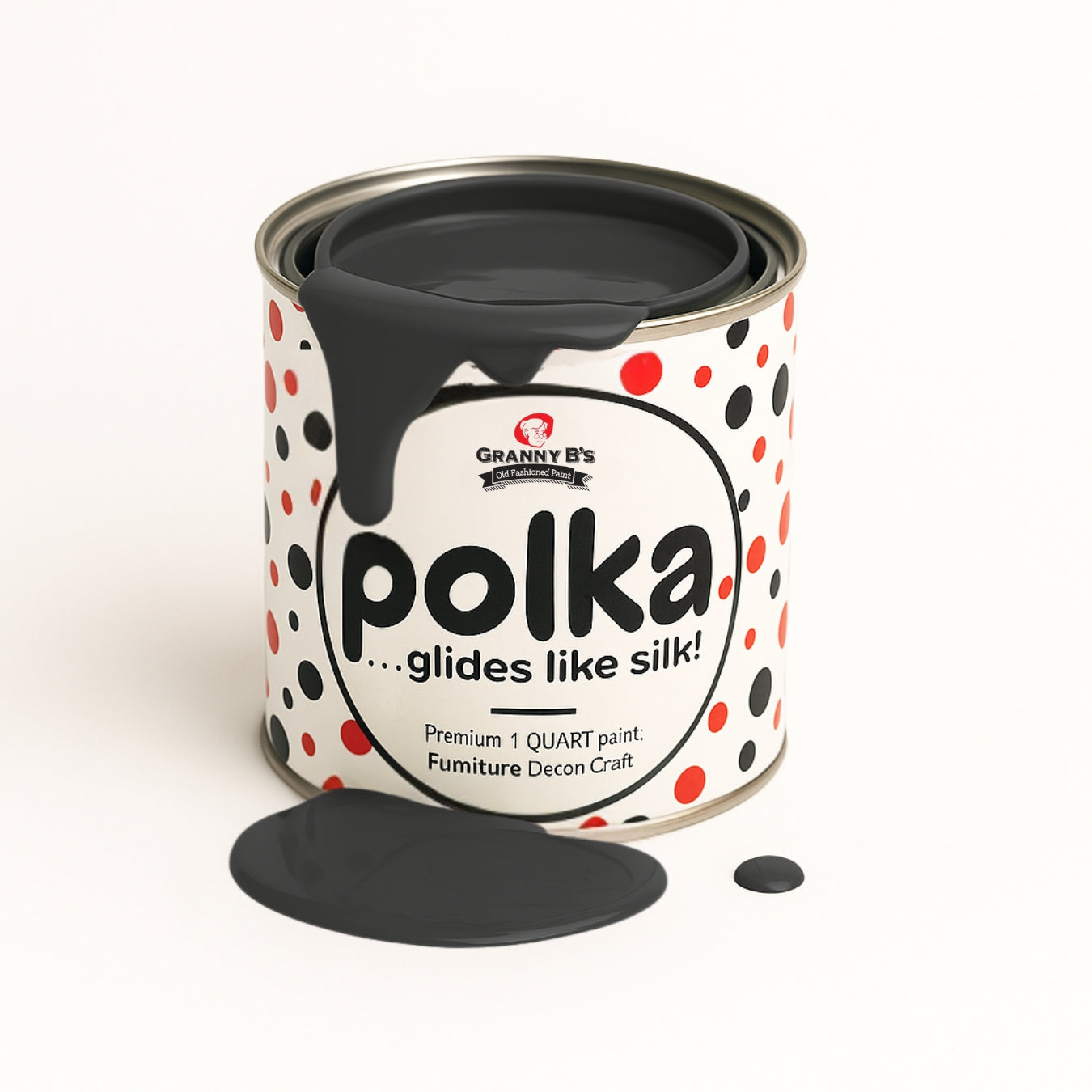 Polka.Paint - Carbon (black)