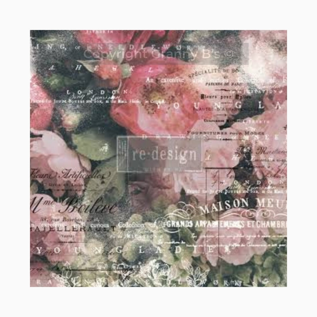 Decoupage Tissue Paper- Celeste
