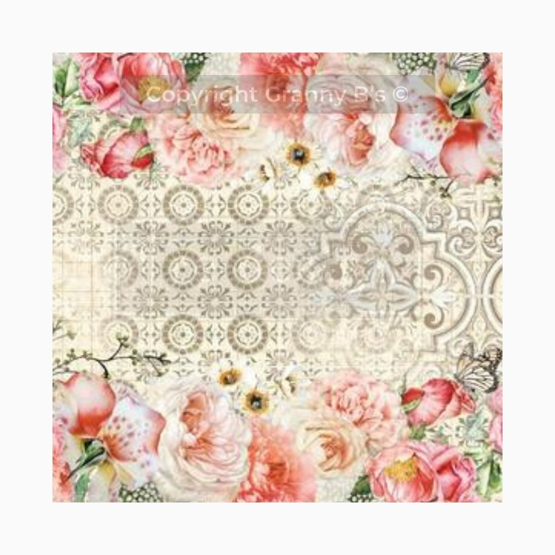 Decoupage Tissue Paper - Living Coral