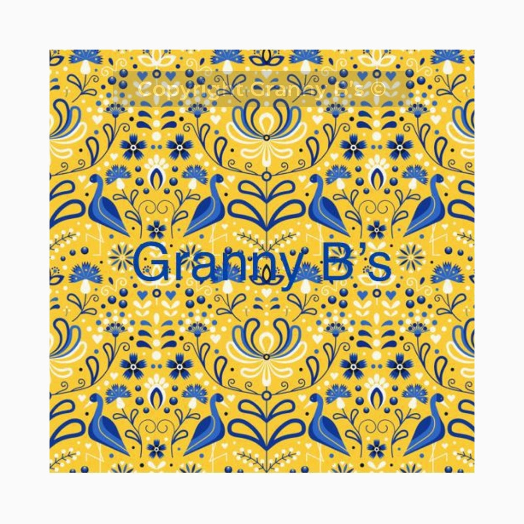 Folk Cranes Pattern by Granny Chic Decoupage Tissue