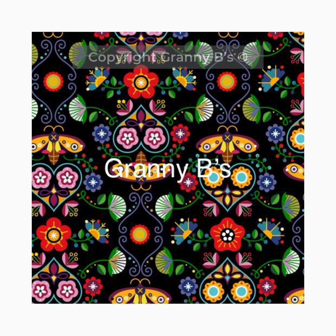 Folk Moth Colours by Granny Chic Decoupage Tissue