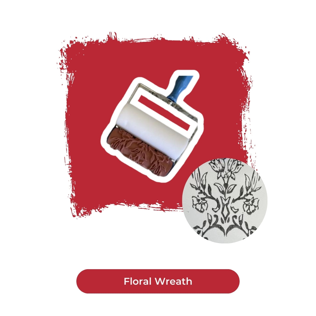 Pattern Roller Kit 'Floral Wreath’