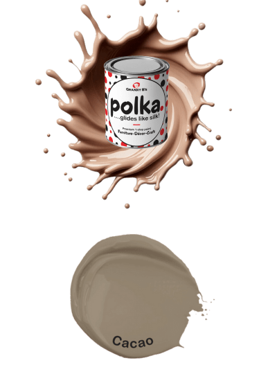 Polka.Paint - Cacao (latte)