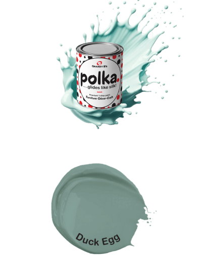 Polka.Paint - Duck Egg (duck egg blue)