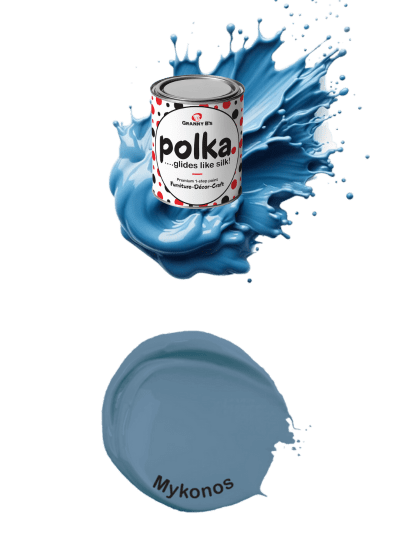 Polka.Paint - Mykonos (greek blue)