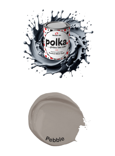 Polka.Paint - Pebble (stone grey)
