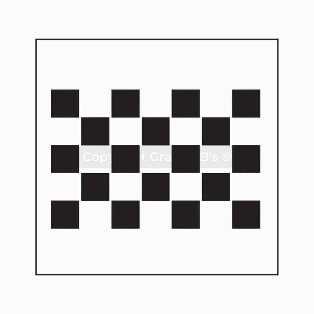 Square Pattern Repeat Stencil