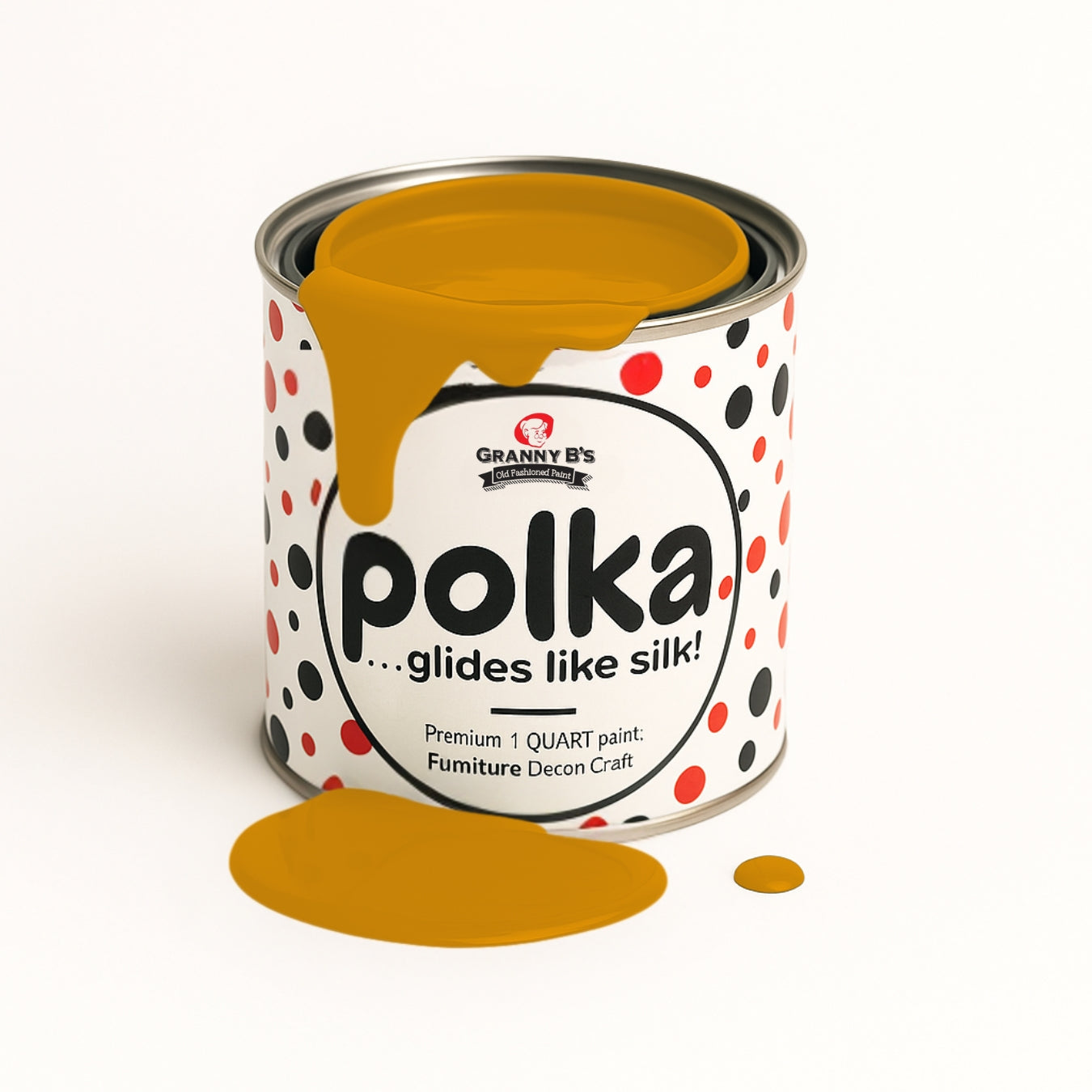 Polka.Paint - Tuscan Sun (tuscan yellow)