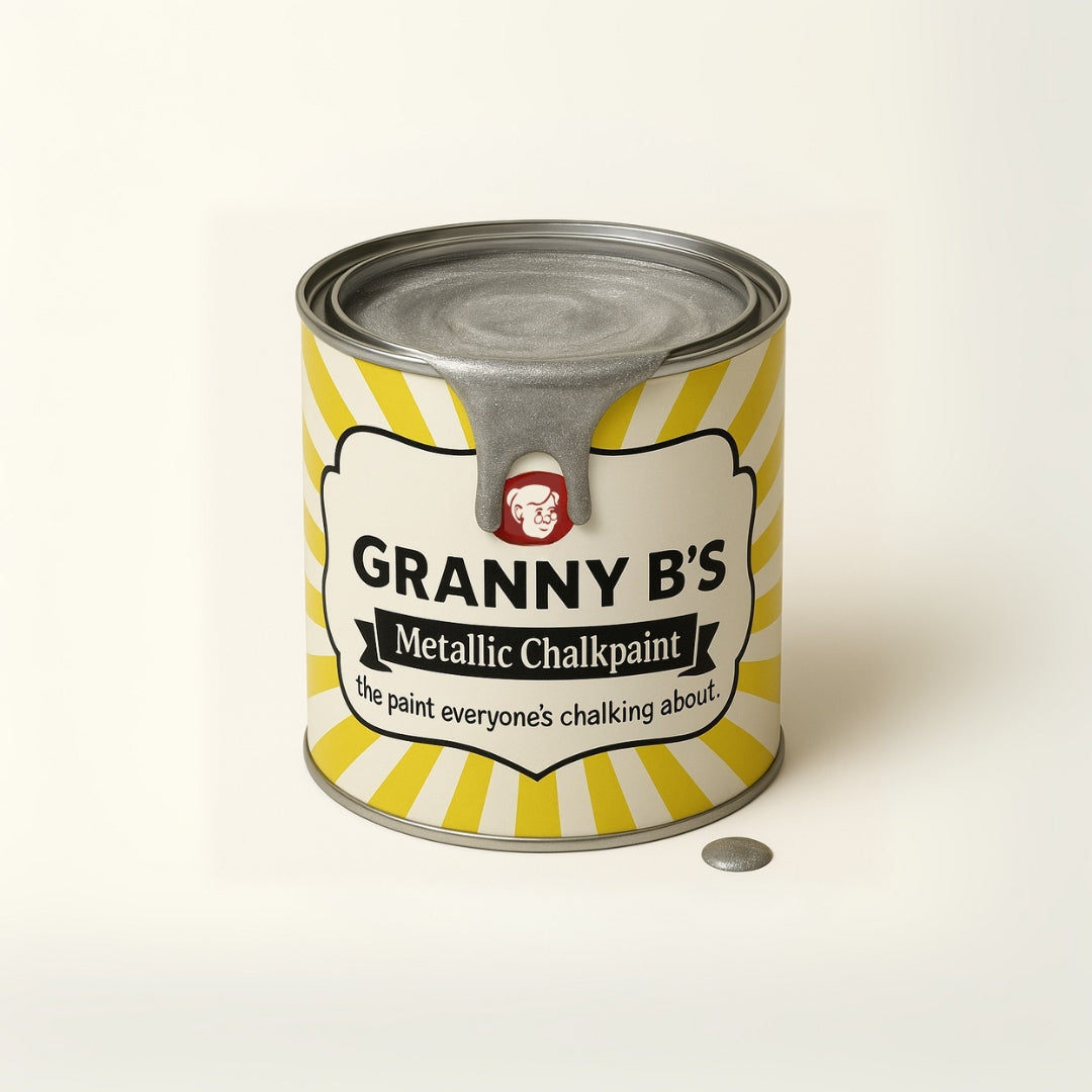 Metallic Chalkpaint - Silver Mine