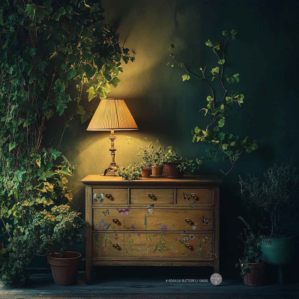 Butterfly Oasis- Transfer (Prima Re-design)