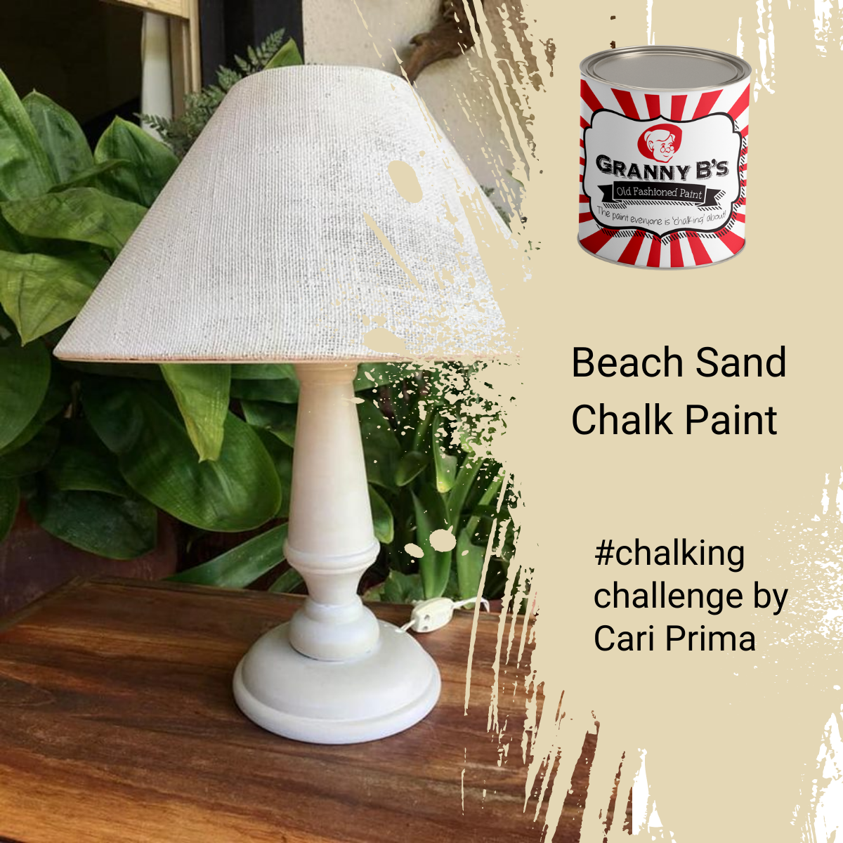 Old Fashioned Paint - Beach Sand (Light Beige) - Granny B's Old Fashioned Paint