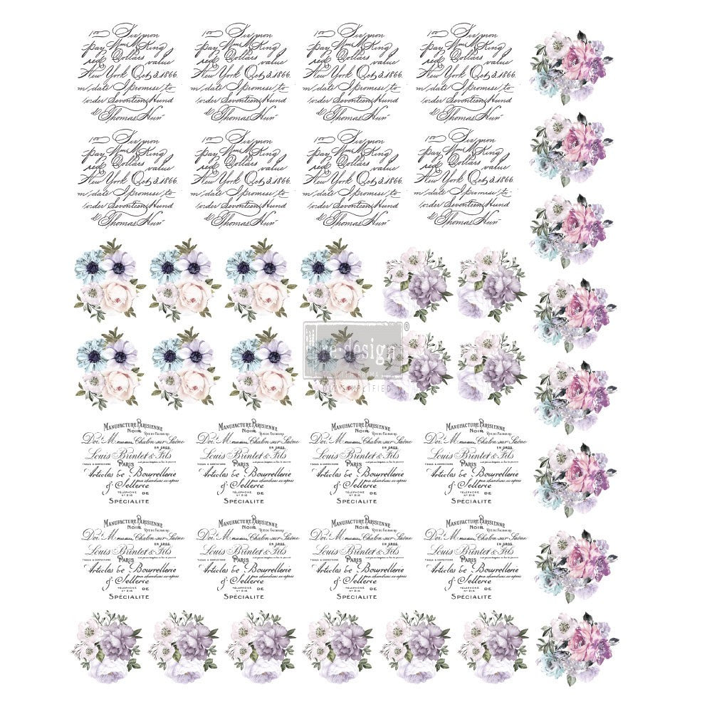 Spring Meadow - Knob Transfers - Granny B's Old Fashioned Paint