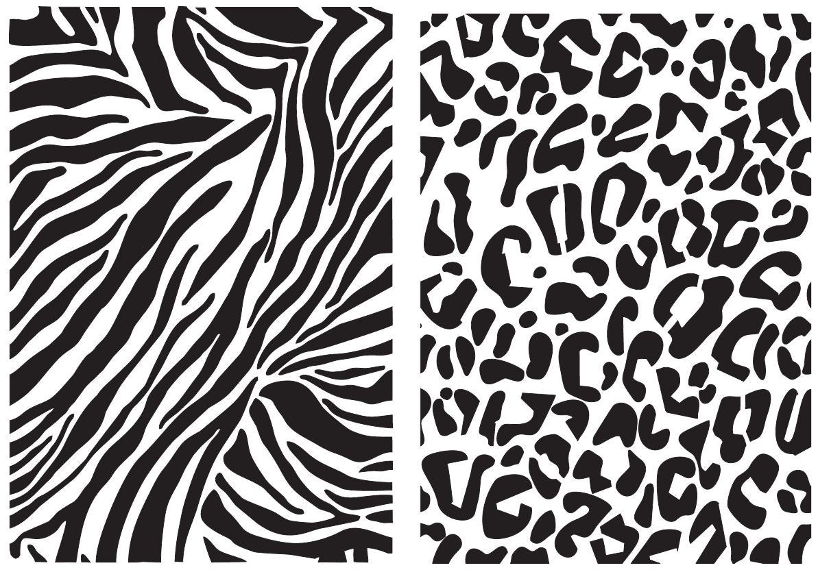 Animal Print Stencil - Granny B's Old Fashioned Paint