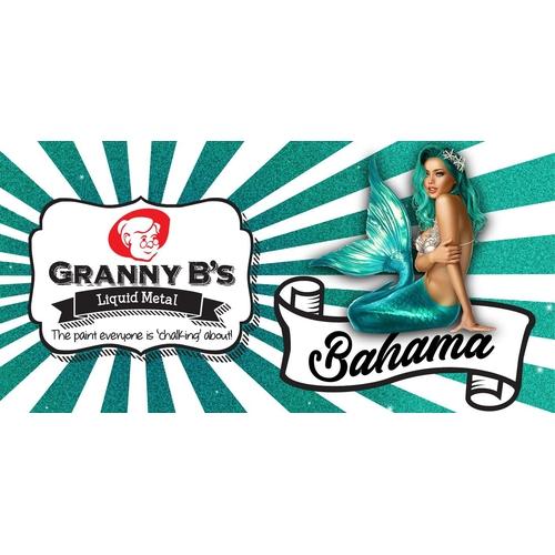 Liquid Metal Bahama Turquoise 125ml - Granny B's Old Fashioned Paint