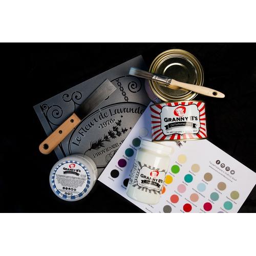 Deluxe Chalkpaint Starter Kit - 2x 500ml - Granny B's Old Fashioned Paint