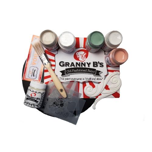 Deluxe Project Pack - Vintage Colours (125ml) - Granny B's Old Fashioned Paint