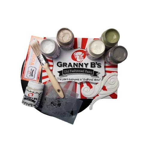Deluxe Project Pack - Natural Colours (125ml) - Granny B's Old Fashioned Paint