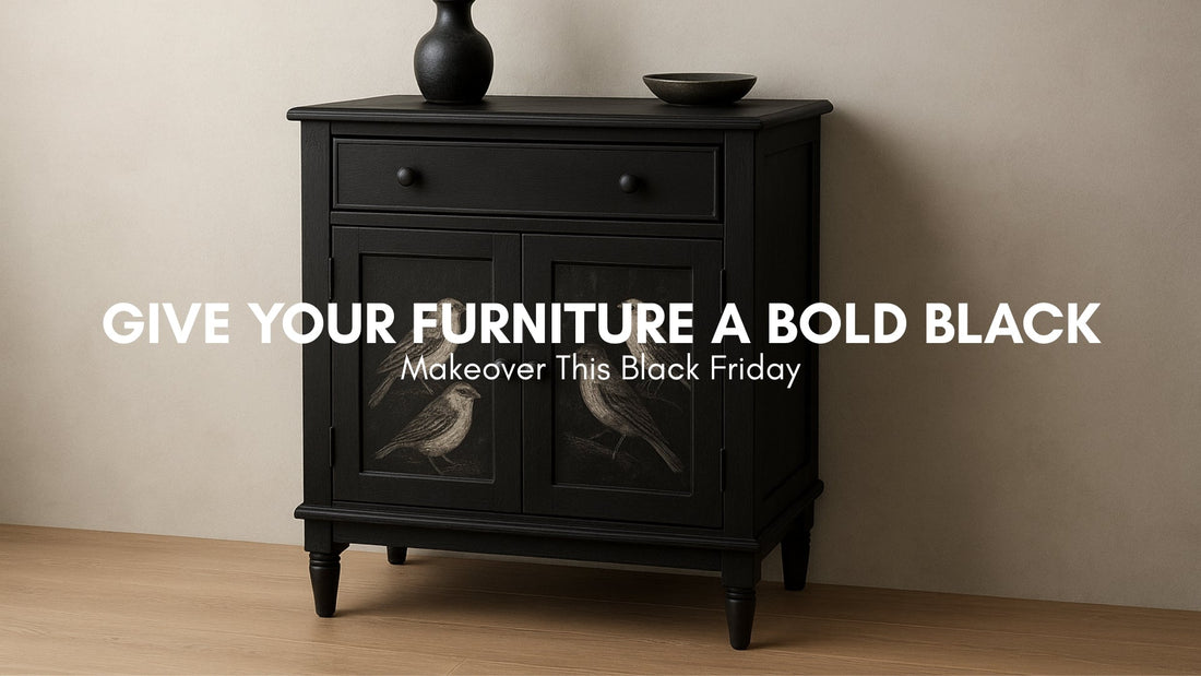 Give Your Furniture a Bold Black Makeover This Black Friday