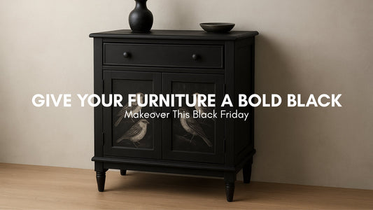 Give Your Furniture a Bold Black Makeover This Black Friday