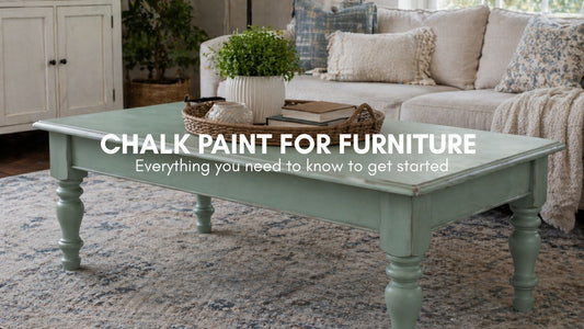 Chalk paint for furniture: everything you need to know to get started