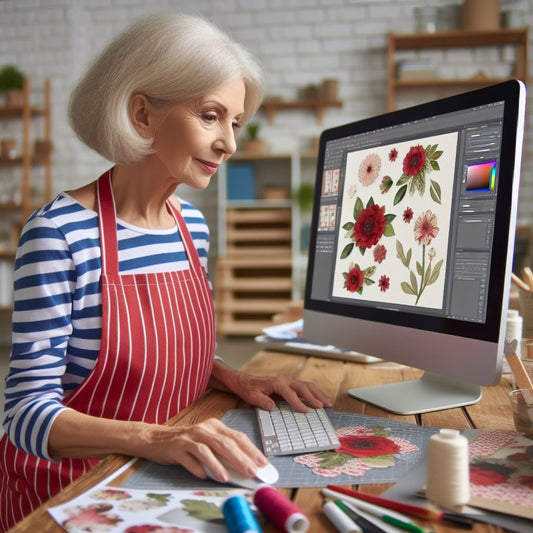 Crafting Beautiful Decoupage Designs with AI: A Granny B's Guide