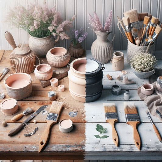 The Ultimate Guide to Choosing the Right Paint for Your DIY Project: Chalk Paint vs Acrylic