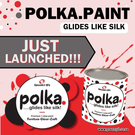 Unleash Your Creativity with Polka Paint: A Vintage Charm for Your Furniture and Décor