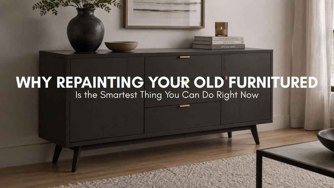 Why Repainting Your Old Furniture Is the Smartest Thing You Can Do Right Now
