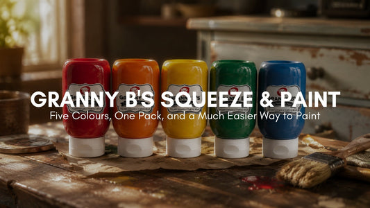 Granny B's Squeeze & Paint: Five Colours, One Pack, and a Much Easier Way to Paint