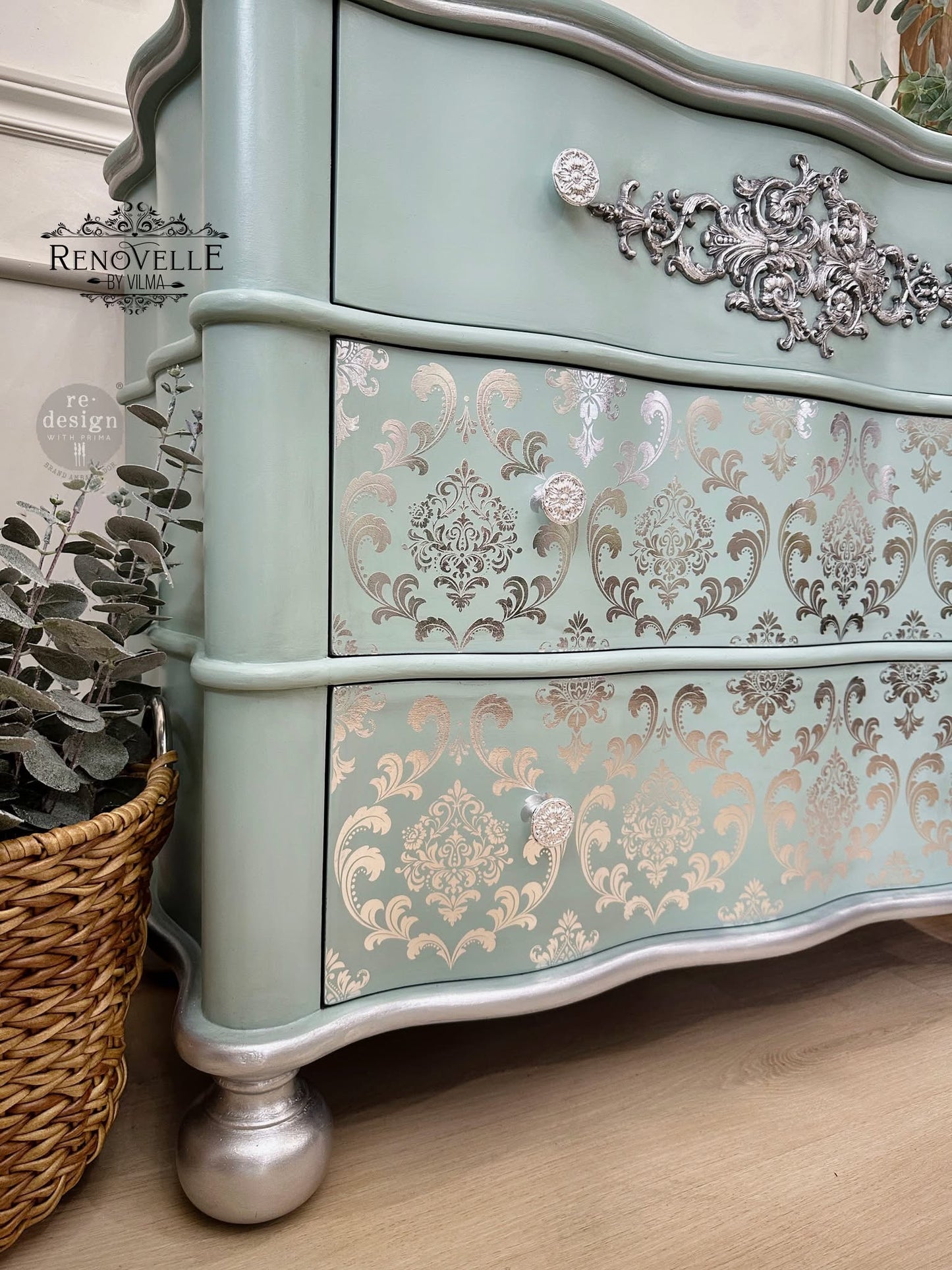 Transfer Kacha – House of Silver Damask - Transfer (Prima Re-design)