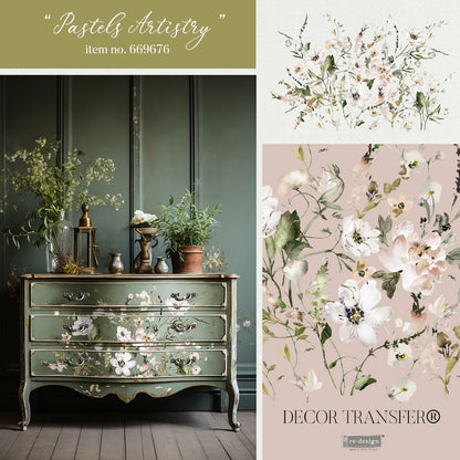 Pastels Artistry- Transfer (Prima Re-design)