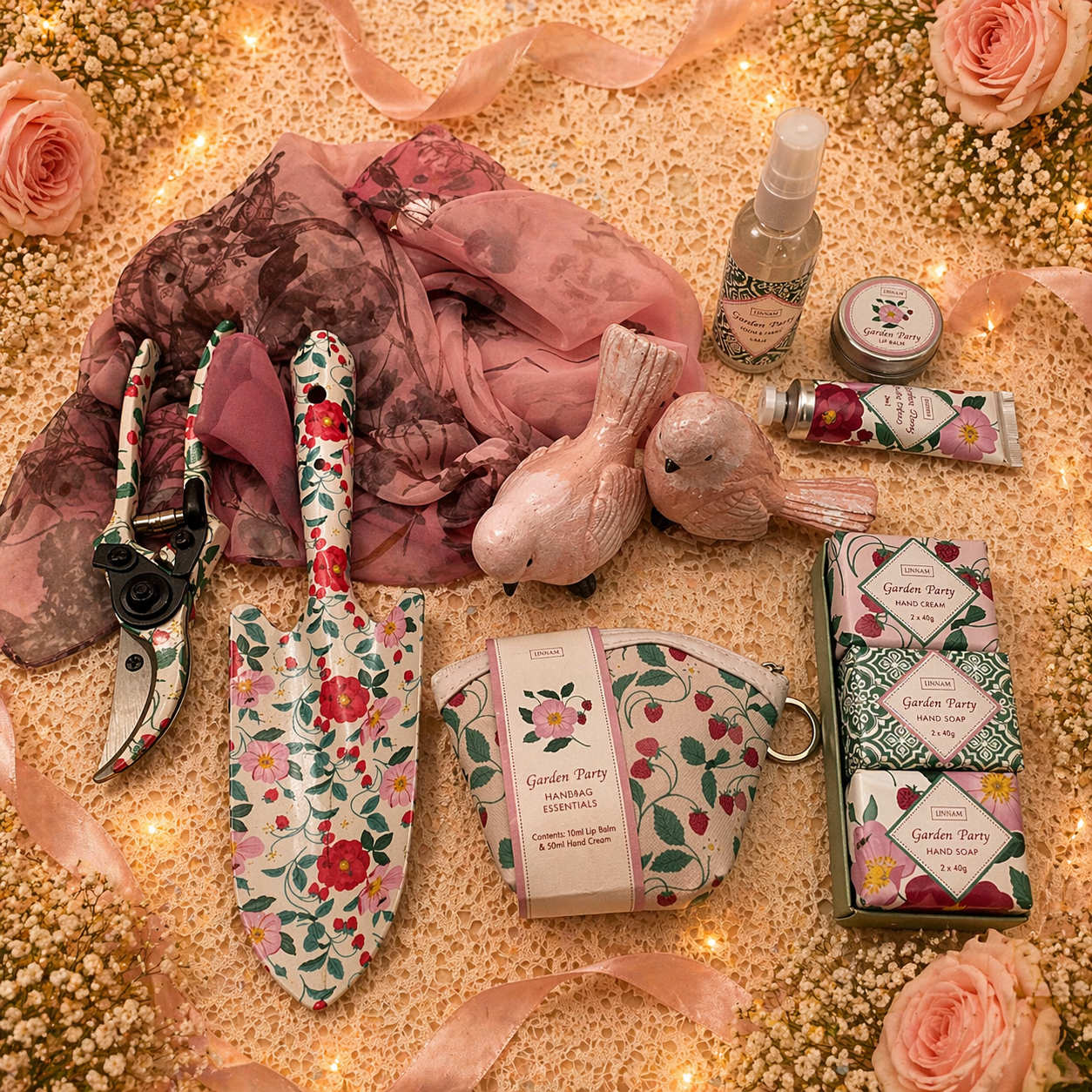 7. Rose Garden look