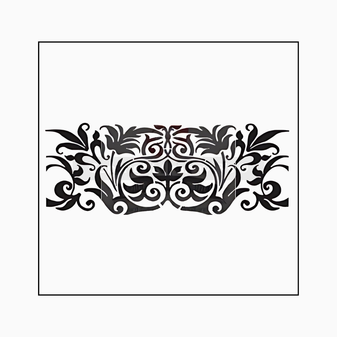 Crest Strip Stencil