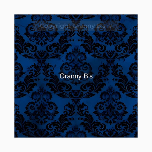 Damask Blue' by Granny Chic Decoupage Tissue