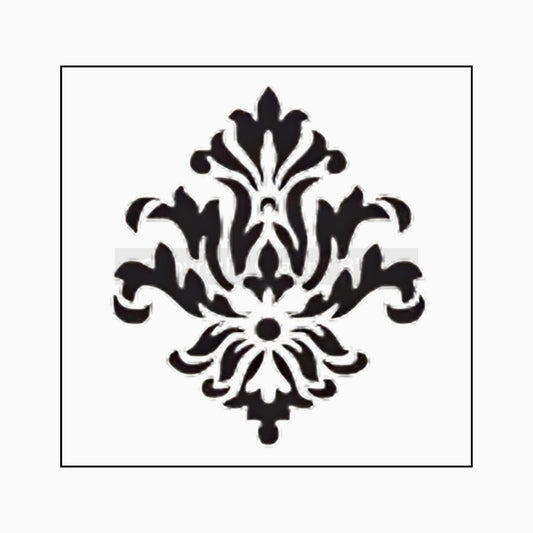 Damask Stencil - Granny B's Old Fashioned Paint
