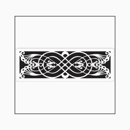 Fern Strip Stencil - Granny B's Old Fashioned Paint