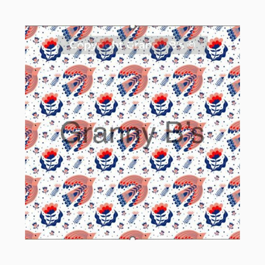 Folk Birds by Granny Chic Decoupage Tissue