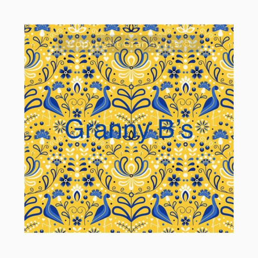 Folk Cranes Pattern by Granny Chic Decoupage Tissue