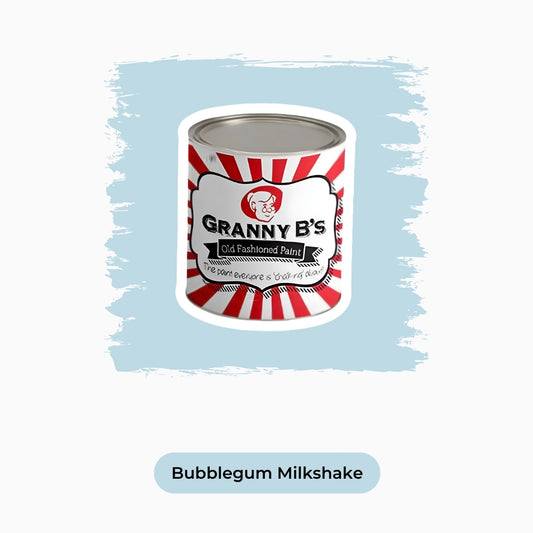 Chalkpaint - Bubblegum Milkshake (Pale Blue) - Granny B's Old Fashioned Paint