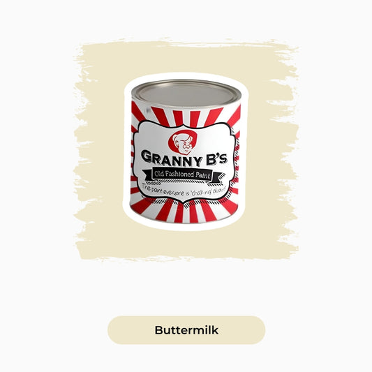 Chalkpaint - Buttermilk (Pale Yellow) - Granny B's Old Fashioned Paint