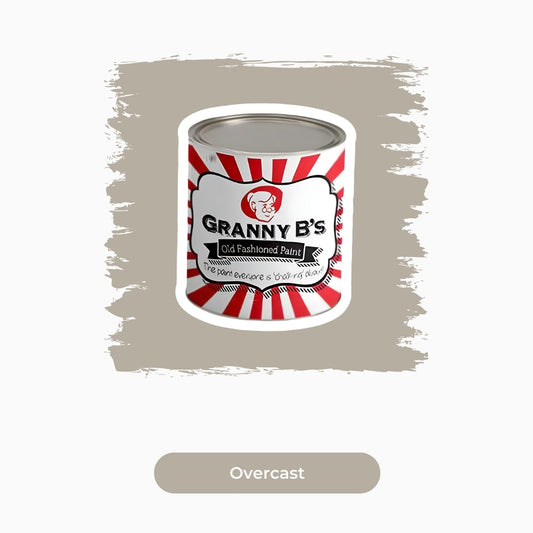 Chalkpaint - Overcast (Mid Grey) - Granny B's Old Fashioned Paint