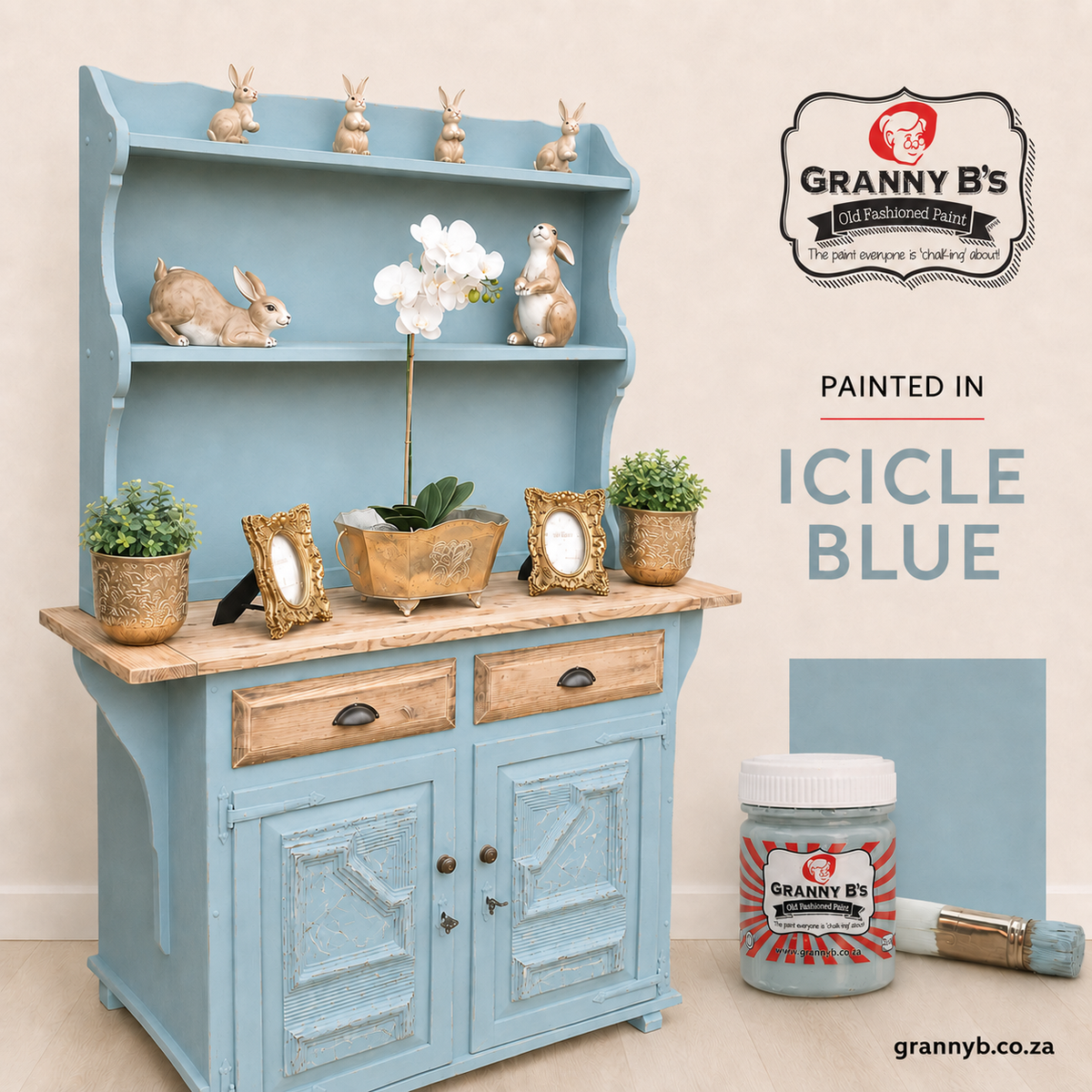 Chalkpaint - Icicle Blue (Vintage Blue)