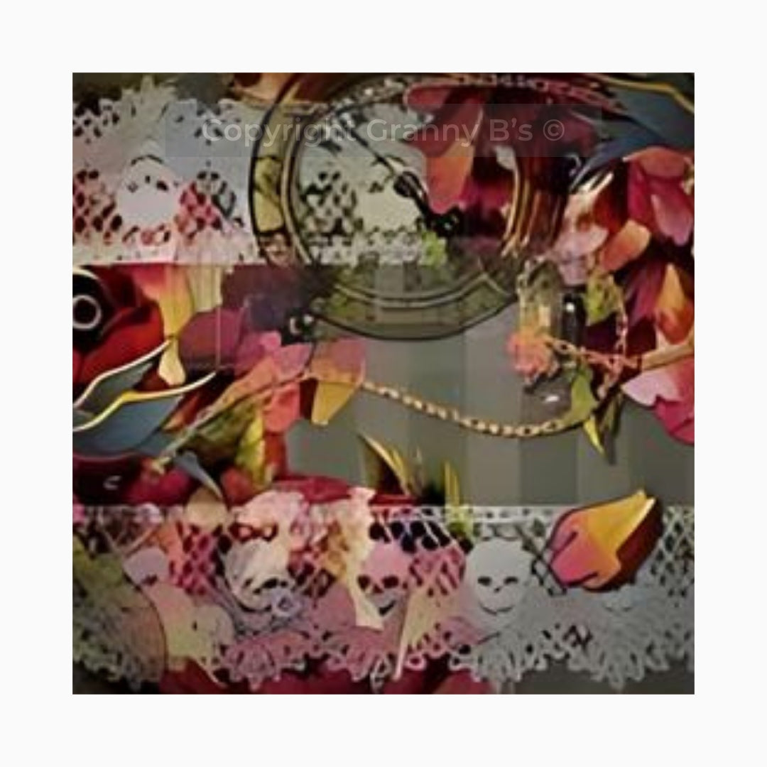 ‘Ink & Lace’ - Decoupage Tissue Paper