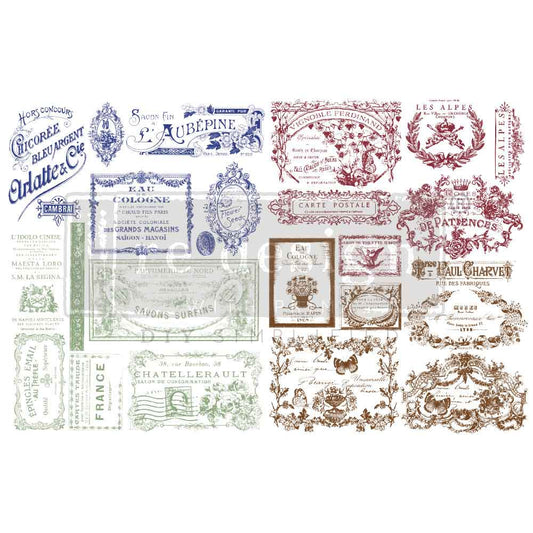 Just Labels- Water Slide Transfer (Prima Re-design)