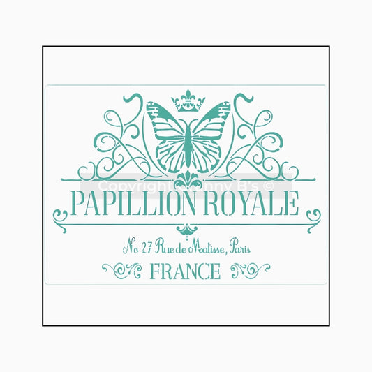 Papilon -Stencil - Granny B's Old Fashioned Paint